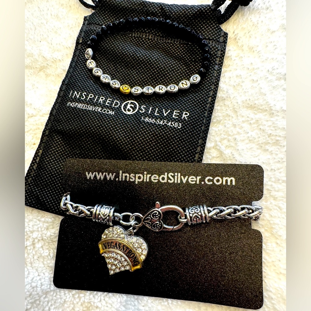 #VegasStrong | Two (2) Las Vegas Strong Bracelets | In Remembrance of Oct. 1